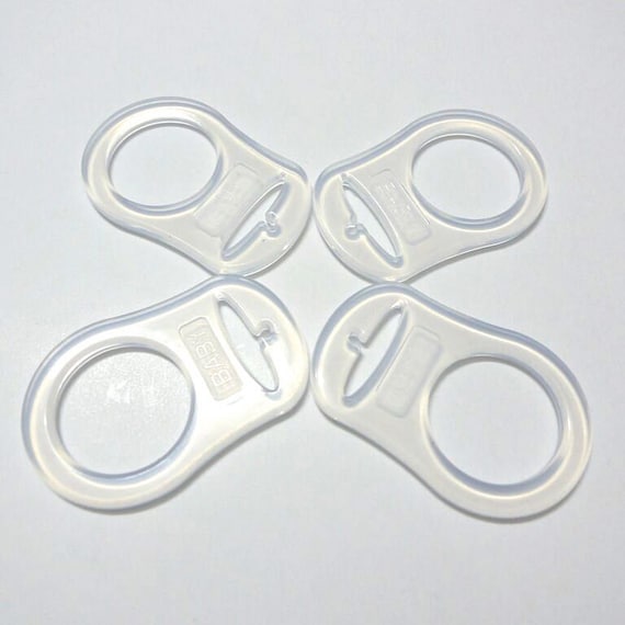 MAM Silicone Pacifier Clip Adapters Attachments for MAM and Etsy