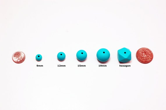 Loose 9mm Sour Candy Round Silicone Beads BPA free silicone craft supplies Canada USA Europe highest quality Wholesale Bulk Discount.
