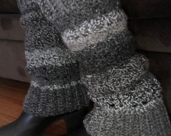 Crochet leg warmers