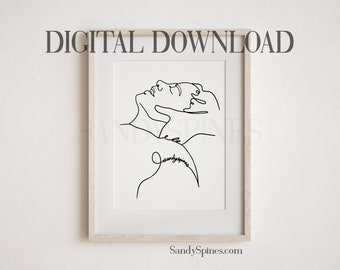 Adjusting Line Art #3 | DIGITAL DOWNLOAD | by SandySpines
