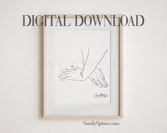 Adjusting hands | DIGITAL DOWNLOAD version | SandySpines