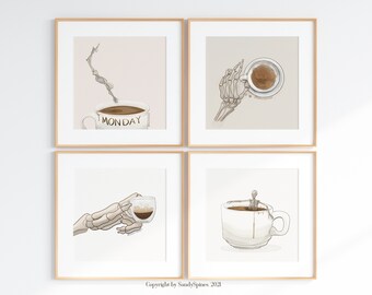 SandySpines Coffee Series | Print Bundle!