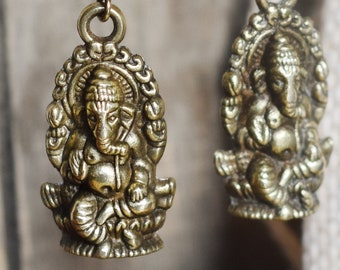 Boucles oreilles GANESH en métal