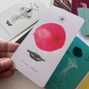 Oracle tarot divinatoire intuitif 60cartes simple haute énergie vibratoire ANIMA