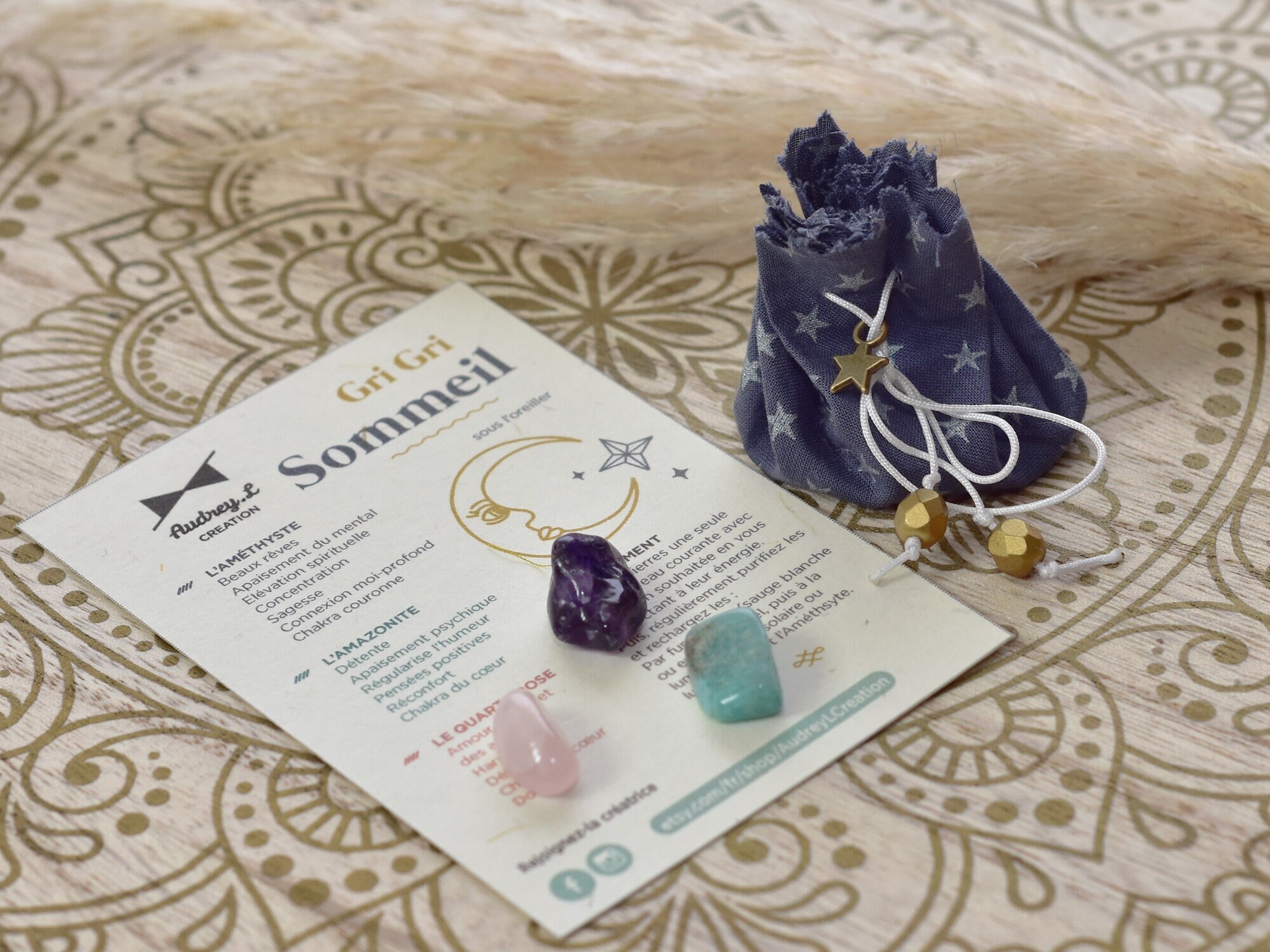 Gri Gri { Sommeil } Améthyste