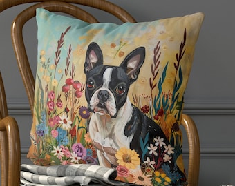 Funda De Almohada Personalizada Con Diseño De Lunares Para Perro