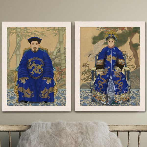 Chinoiserie Wall Art Etsy