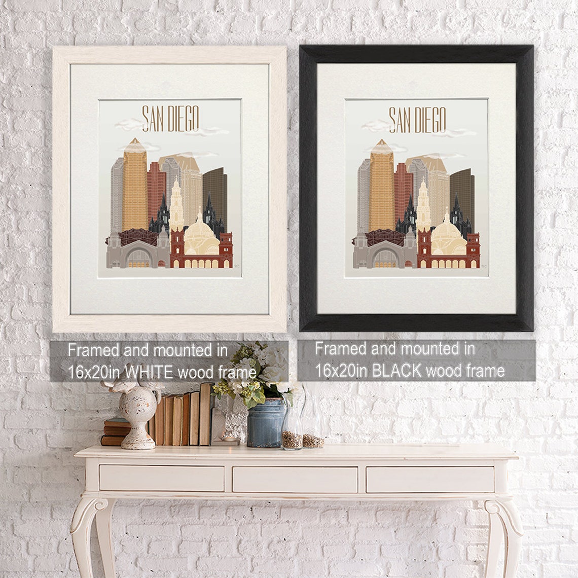 San Diego Wall Decor San Diego Print San Diego Wall Art San | Etsy