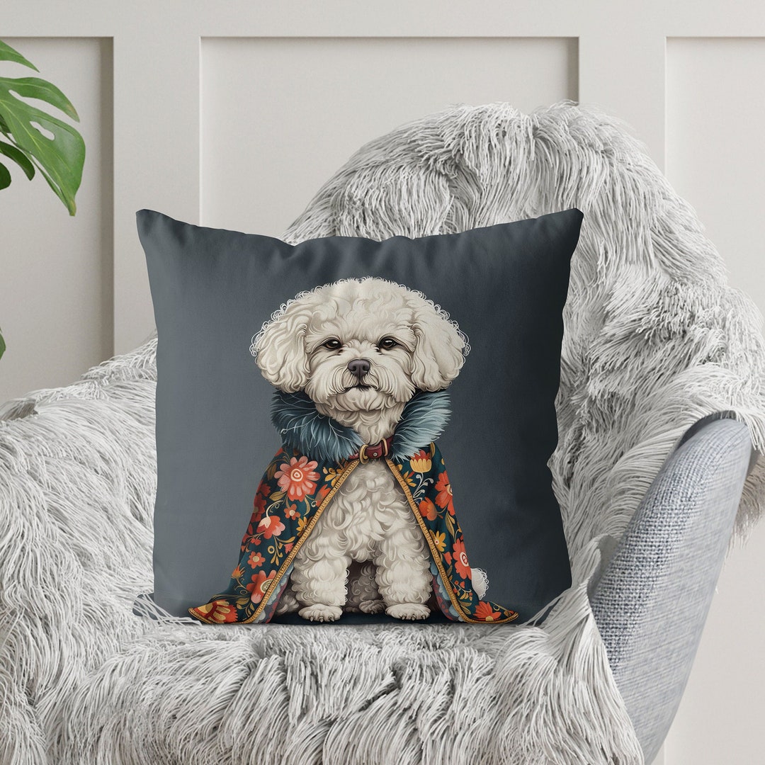 Bichon Frise Dog Print Pattern Luggage Cover Protector