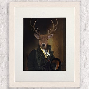 Limited Edition Deer Print the Immortal Deer Deer - Etsy