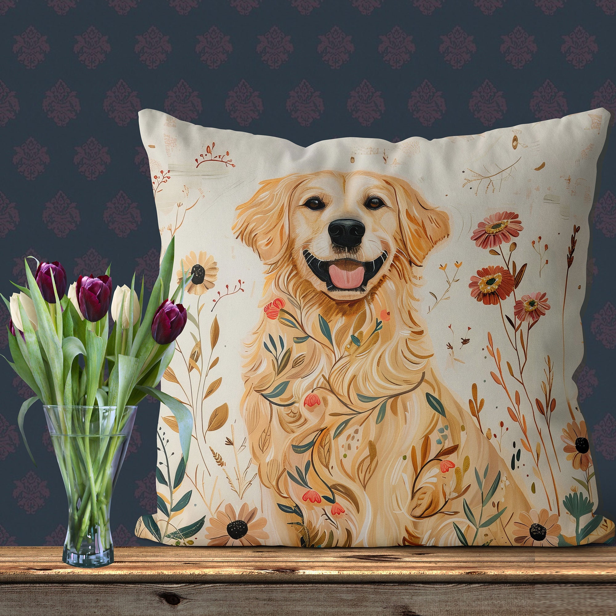 Housse De Coussin Corgi Housse De Coussin Pour Chien Cadeau - France