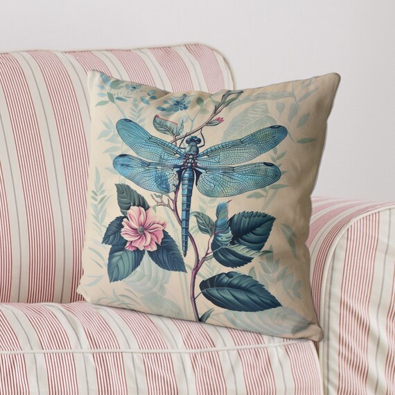 Hanging Lavender - Spring Decorative Pillow Cover 18x18 Inch