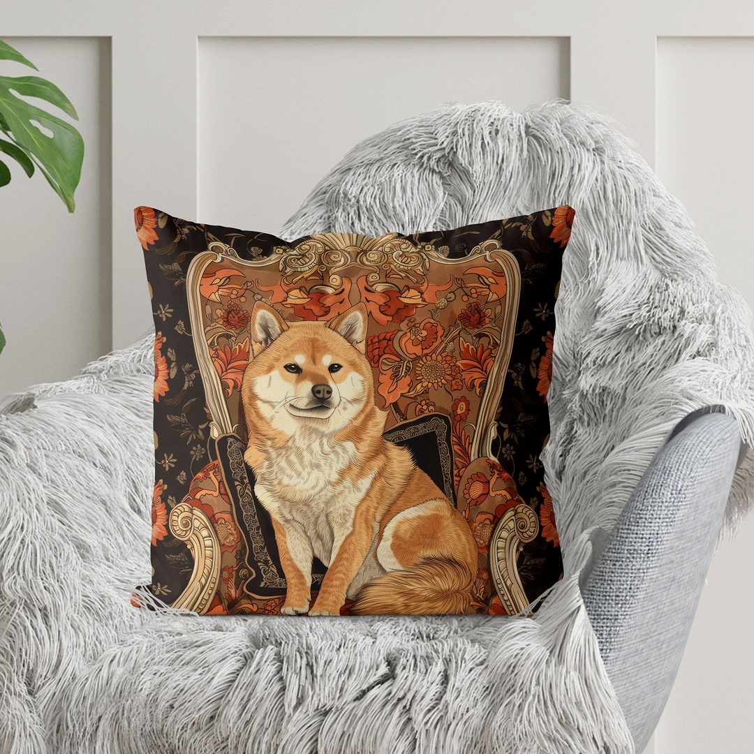 Dog Pupppy Shiba Inu Pattern Print Duvet Cover Bedding Set