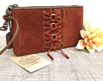 Vintage Coach Pre Creed HASP BAG, Bonnie Cashin Era 1960s, Tan