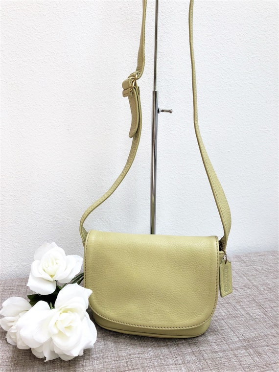 Vintage Coach SONOMA Small Flap Natural Grain, Lim