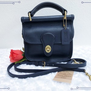 Vintage Coach Winnie Top Handle 9023 (also Known as Mini Willis