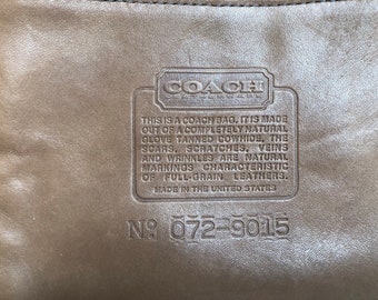 75 ONLY - Coach Doctors Bag With Free Paper Bag Color