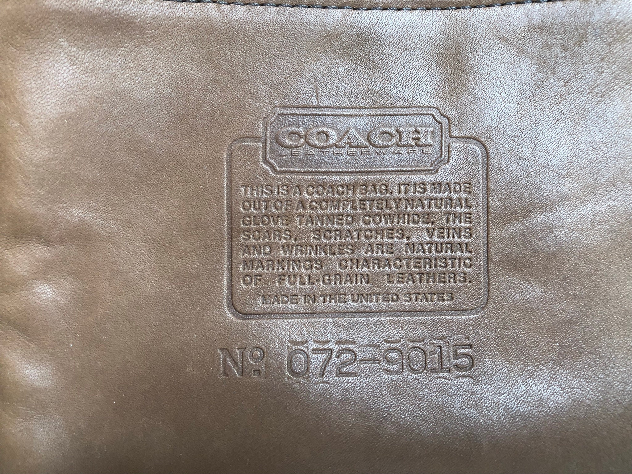Vintage Coach Made In New York Brown Leather Satchel Doctors Bag Speedy  Purse