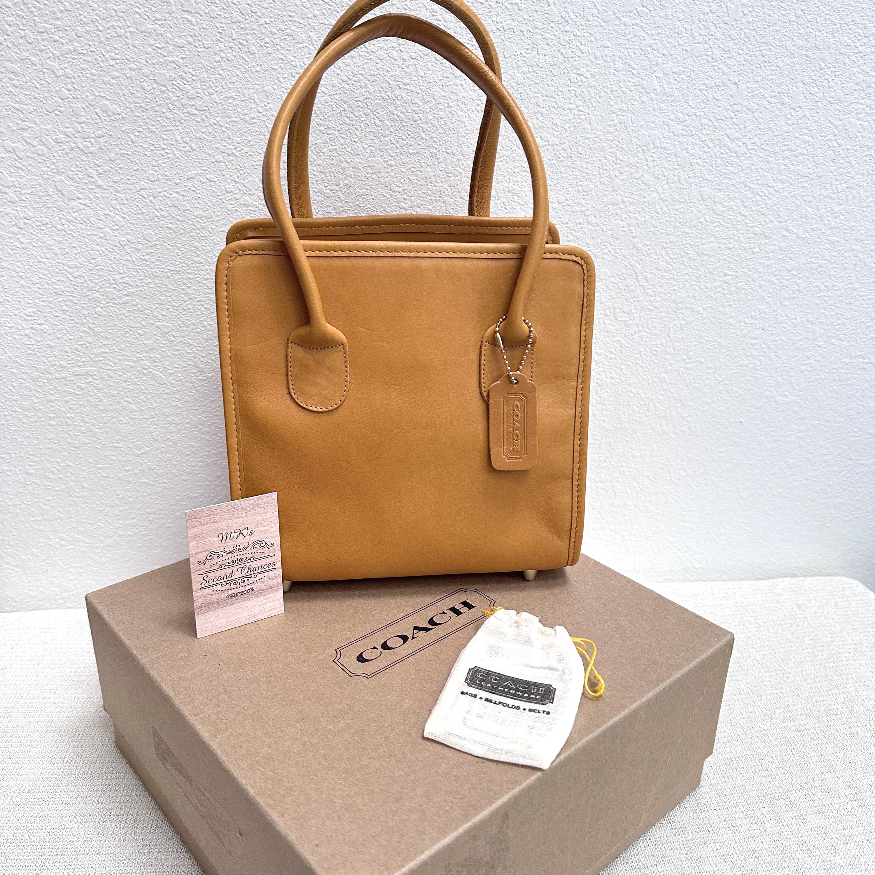 Vintage Coach Retro Dinky Shopping Bag 9001 - Golden Yellow