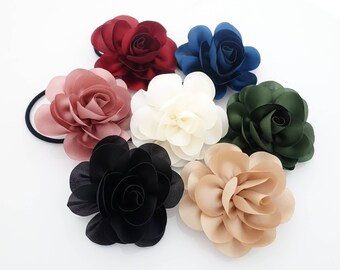 flower hair ties