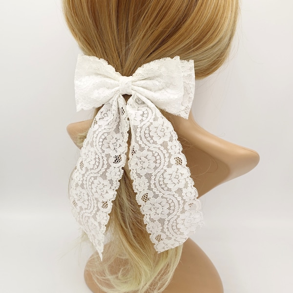 Lace Hair Clips Etsy