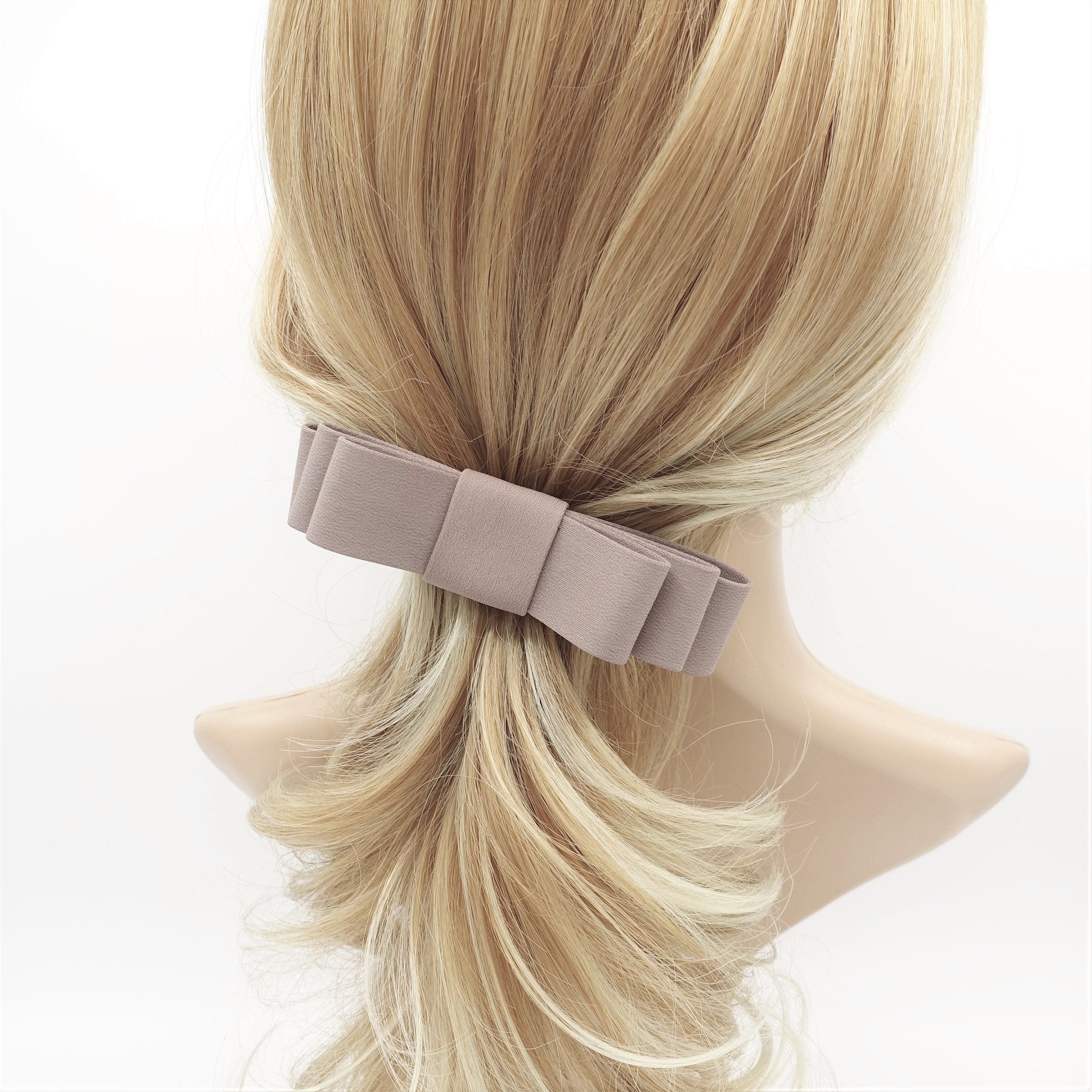 ファッション雑貨・小物その他 Donna Bow Barrette Grace Ovesized Velvet Hair Bow Barrette – Grace & Grandeur