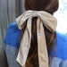 Velvet Bow Barrette, Velvet Tailed Bow, Neat Velvet Hair Bow for Women ...