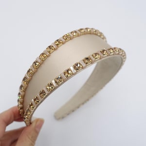rhinestone headband, sparkling headband, embellished headband for special occasions