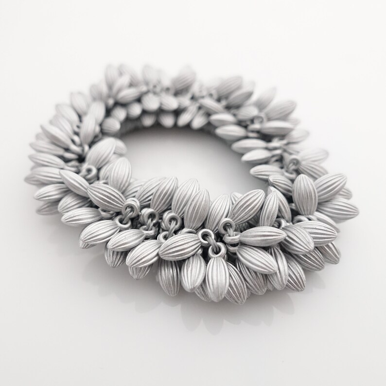 Seeds beaded hair elastic scrunchies woman hair accessories Etsy