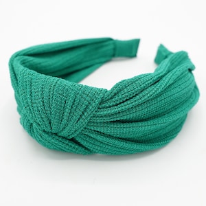 corrugated thin fabric headband knot hairband woman hair accessory