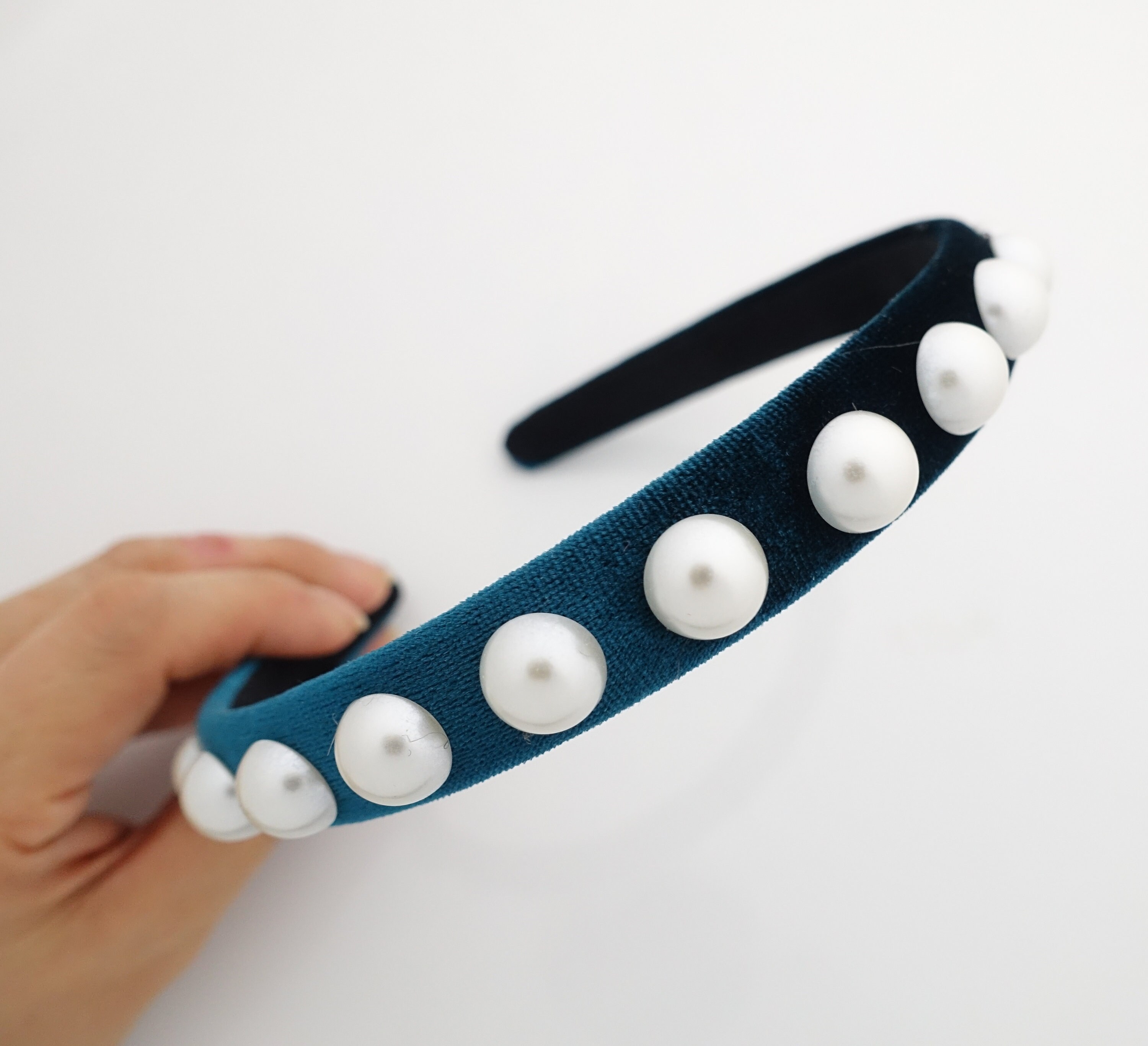 Compra Cerchietto CRINE / Cerchietto da donna in velluto giallo ocra con glter dorati, ideale per le feste natalizie, idea regalo etica, prodotto a Parigi all'ingrosso