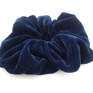 Sparkling dazzle velvet scrunchies velvet hair scrunchie for women