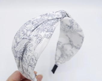 printed twist headband: Spring and Summer pattern