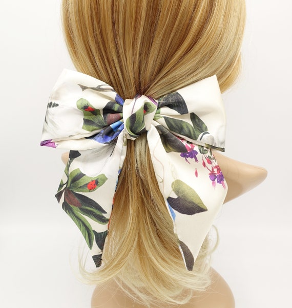 Women's Print Hair Bow