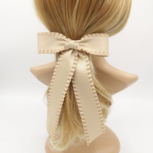 Lazo para el cabello con volantes estilo básico
