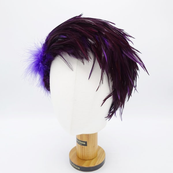 bandeau fascinateur en plumes