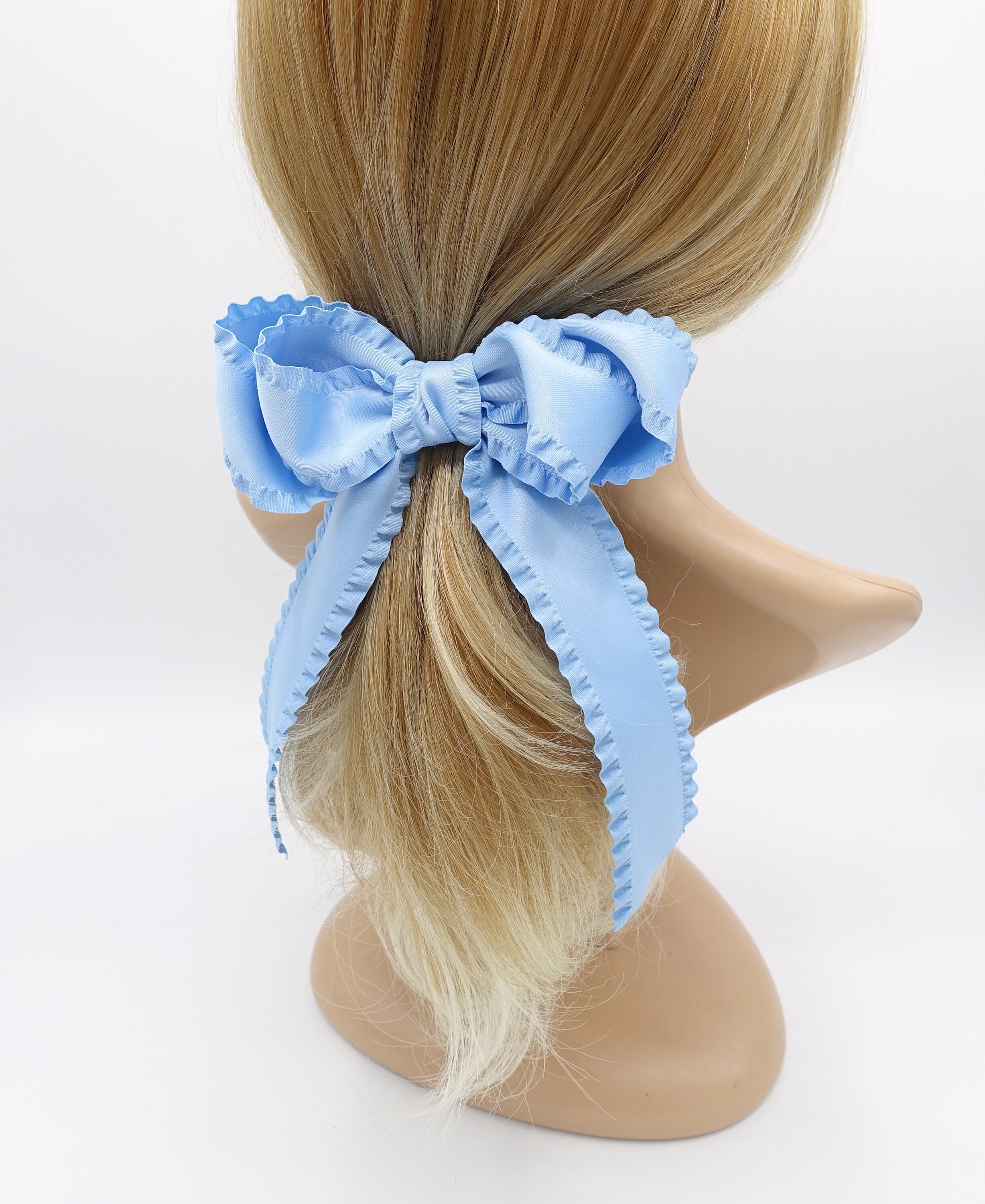 ヘアアクセサリー [Fakiii] SUGASCOOP Bone W Ribbon Hair - Clip Amazon.com : SALOCY Hair Clip - 2 Count Pink Satin Hair