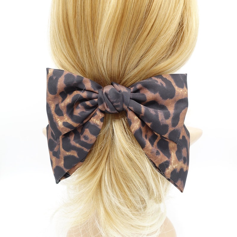 Women's Fashion Leopard Print Headband - Non-slip Retro Styl - View #6