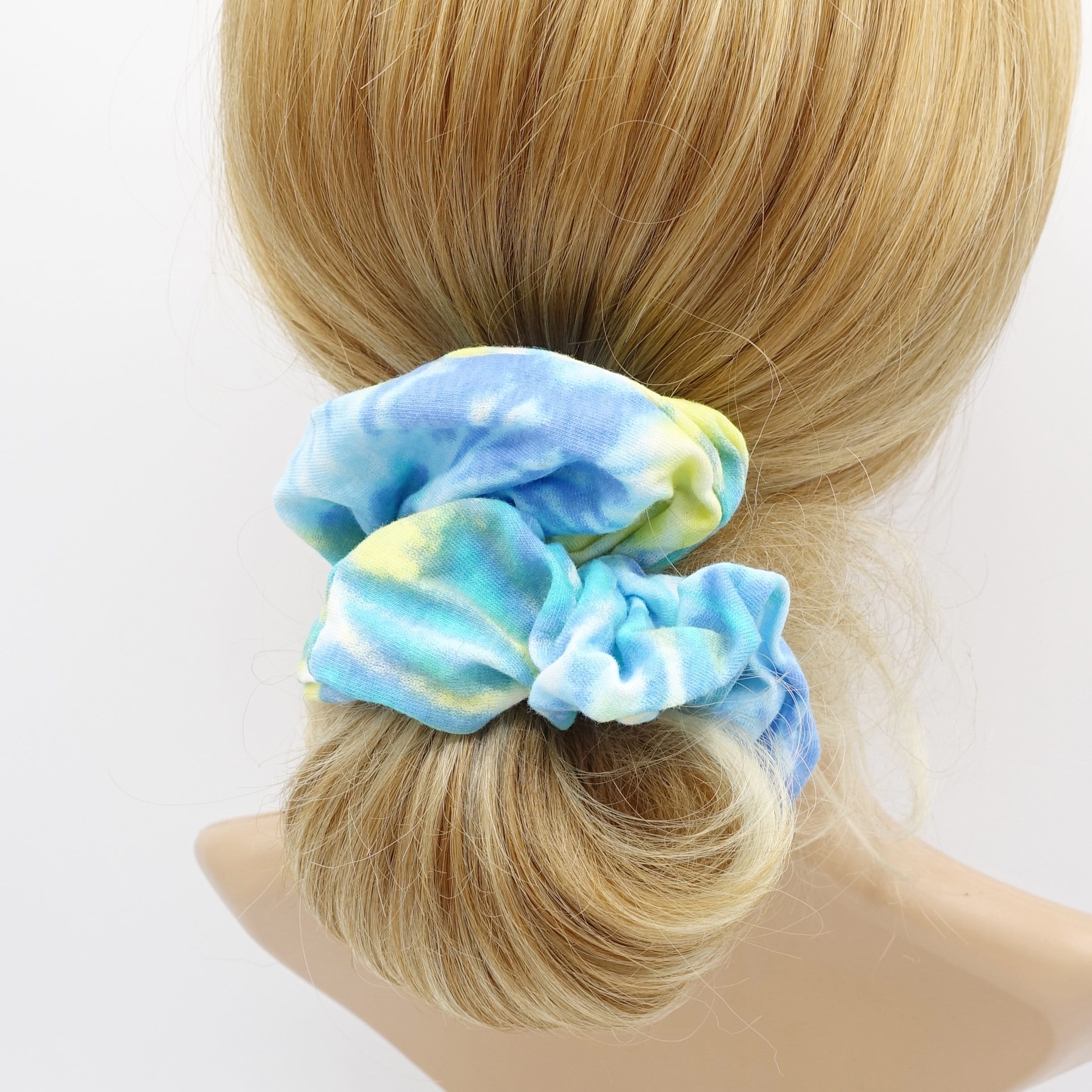 Tie Dye Scrunchies Cotton Blend Scrunchie Casual Hair Tie - Etsy
