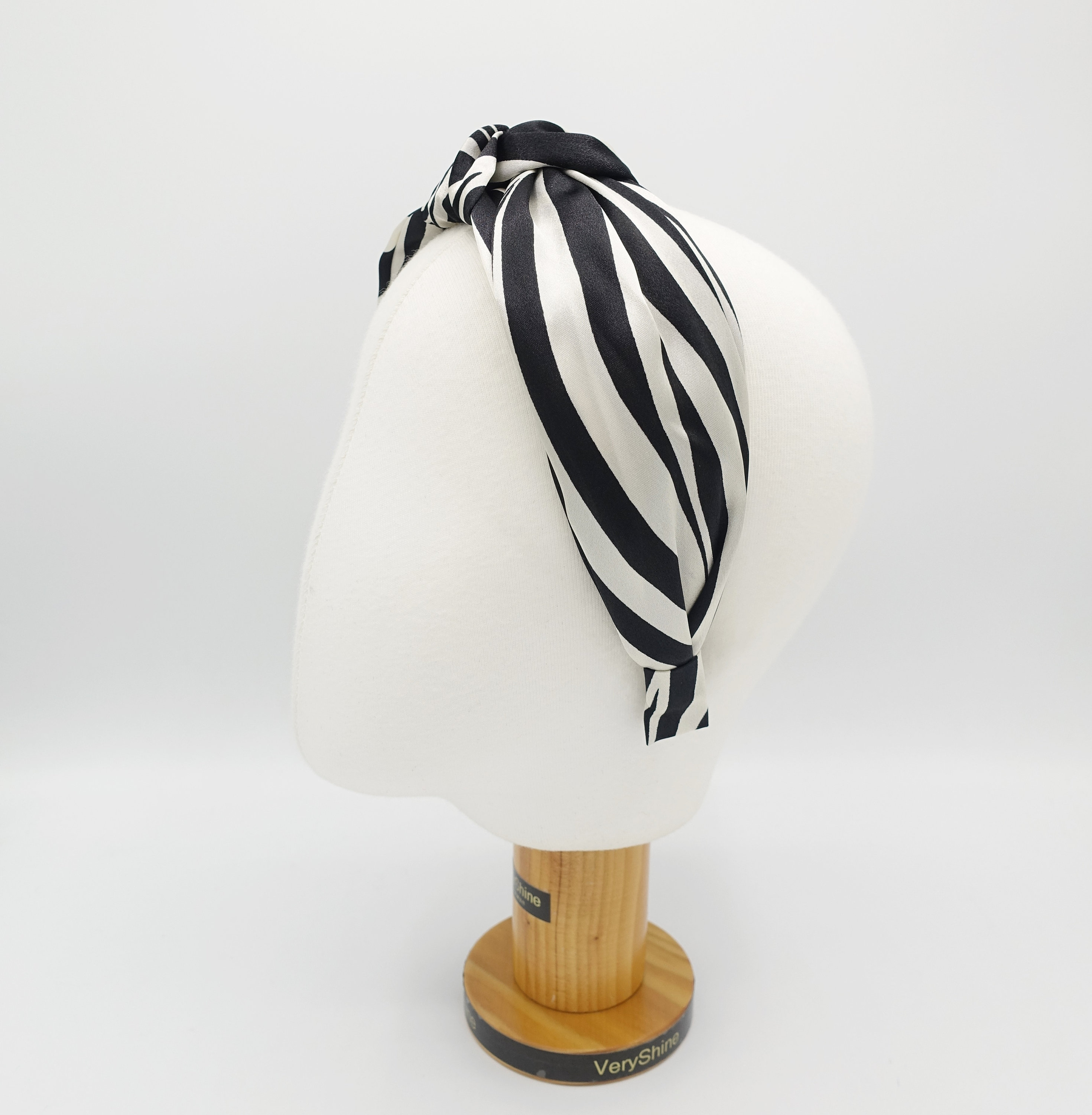 Zebra Top Knot Headband Animal Print Hairband for Women - Etsy display picture 2