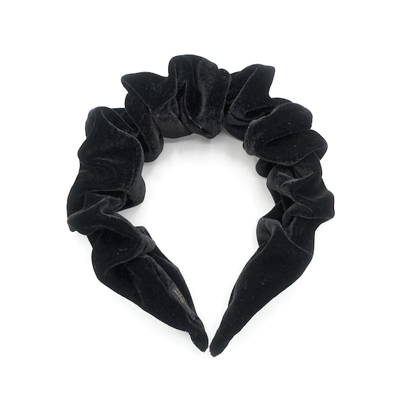 VELVET HAIR BAND WAVE OFF WHITE VELVET HAIR BAND WAVE OFF WHITE
