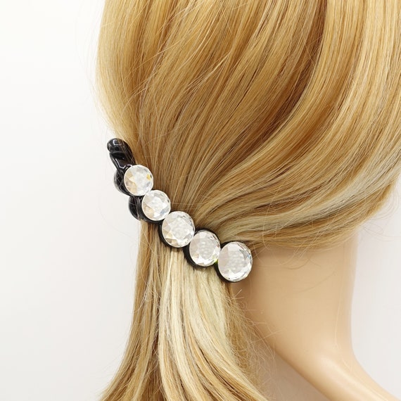 1 PC Damen Mode Haarnadeln Ornamente Haarspange Glänzend Strass Mädchen  Zubehör