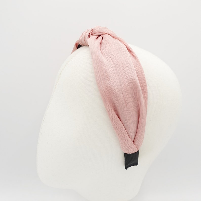 Satin Pastel Knotted Headband