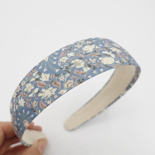 paisley headband floral print basic hairband for women