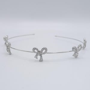 bow headband, rhinestone headband, cute headband for women