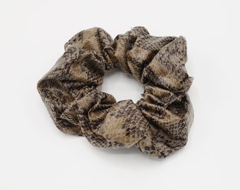 scrunchies met pythonprint medium dierenprint scrunchie dameshaaraccessoire