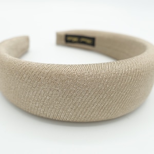 Perlen Schimmer Stirnband gepolstertes Stirnband stilvolles Mode Haarband für Frauen