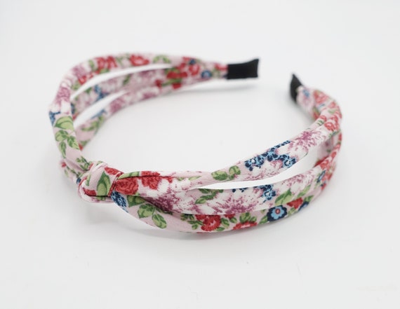 3-Piece Floral Print Headband main image 1