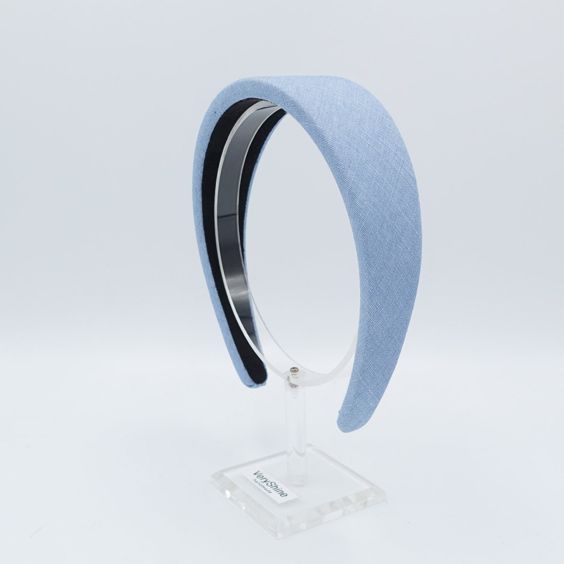 Denim Padded Headband Casual Cotton Hairband for Women Etsy