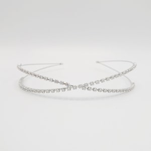rhinestone thin headband bling jewel hairband for women